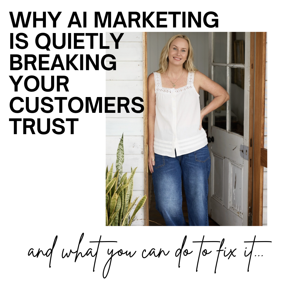 Why AI Marketing Is Quietly Breaking Trust (And How Small Businesses Can Fix It)
