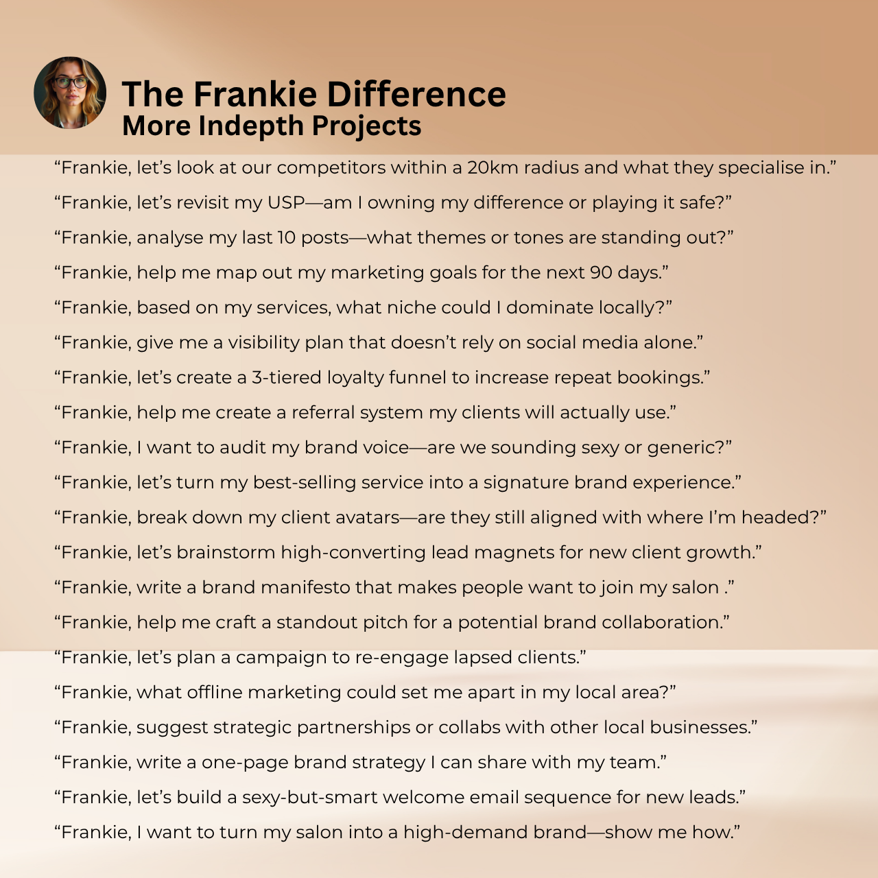 Frankie Salon GPT